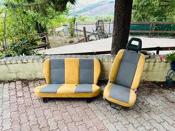 Sedili Fiat Panda 169 lato passeggero e posteriori