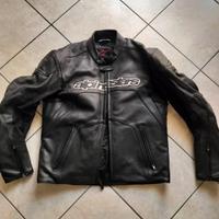 Giacca moto in pelle Alpinestars