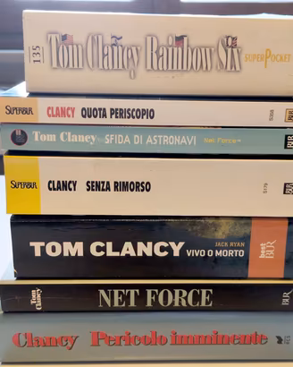 Lotto Libri Tom Clancy: Op-Center e Net Force