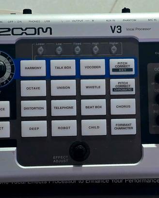 Processore vocale Zoom V3 (per canto e Karaoke)