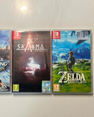 Nintendo switch giochi