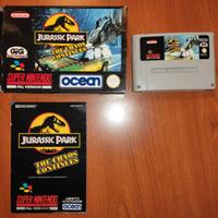 Super Nintendo Jurassic Park The Chaos Continues