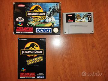 Super Nintendo Jurassic Park The Chaos Continues