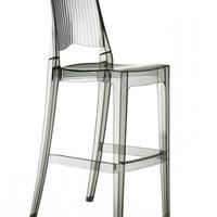 sgabello glenda scab design in policarbonato trasp