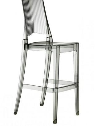 sgabello glenda scab design in policarbonato trasp