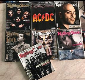 Lotto riviste Rolling Stone Italia anni 2008/2009
