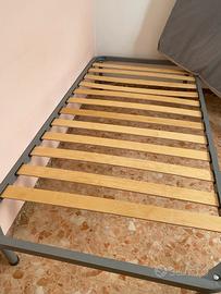 Rete con doghe in legno