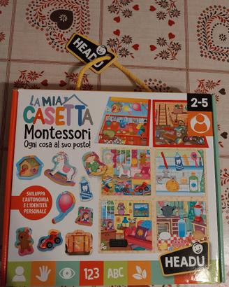 Puzzle La mia casetta Montessori Headu