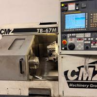 Tornio CMZ TB-67M - CNC a 3 assi (x,z,c)