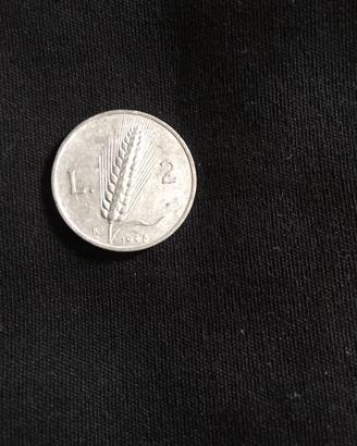 2 lire italiane spiga 1948