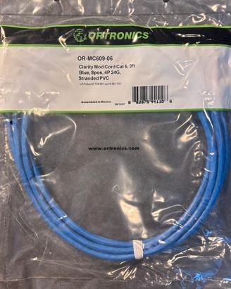 Cavi Ethernet Cat 6 originali ed imballati