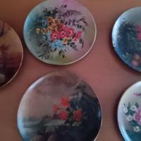 lotto piatti decorati anni 60