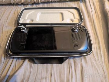 Steam Deck 512Gb con custiodia, caricatore, cover