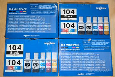 Set di inchiostri compatibili per stampanti Epson 