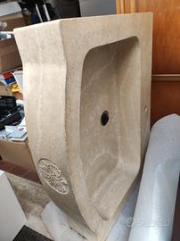 Lavello in travertino 