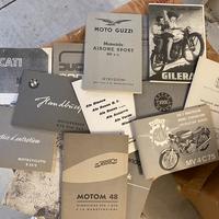 Libretti moto storiche Guzzi Gilera Bmw Ducati