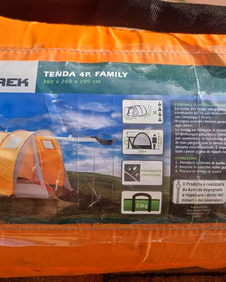 tenda campeggio 