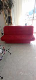 Divano letto 3 posti con vano contenitore