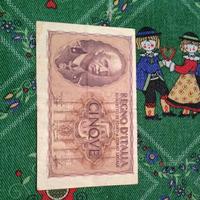 Banconota 5 Lire Dittatura