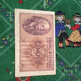 Banconota 5 Lire Dittatura