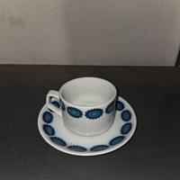 set da 22 tazze grandi e 16 piattini
