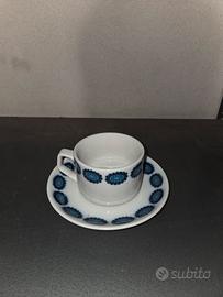 set da 22 tazze grandi e 16 piattini