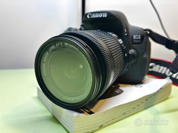 Canon 700D + zaino e accessori - pari al nuovo