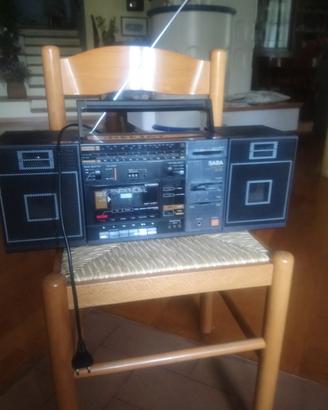 Vintage Saba radio cassette portable rcp 630 