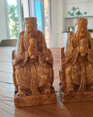coppia di statuette Cina anni 70 