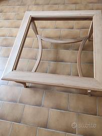 tavolino in legno massello