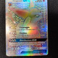 CARTA POKÉMON ESPEON GX HYPER 