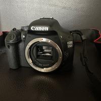 Canon 550D + Obiettivo 18-135mm + Kit Completo