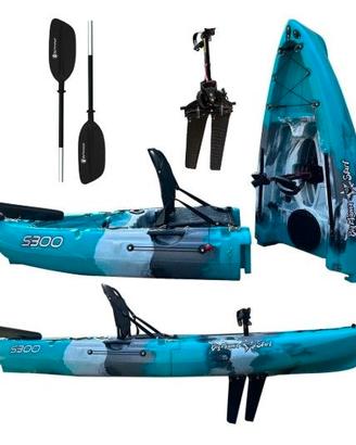 KAYAK DA PESCA MODULARE MT. 2,80