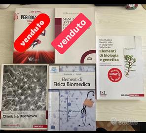 Libri universitari Scienze Motorie Primo anno