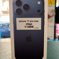 Iphone 17 pro max 256gb promo