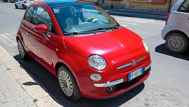 fiat 500 red