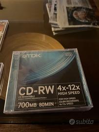 4 Cd vergini nuovi ancora incartati