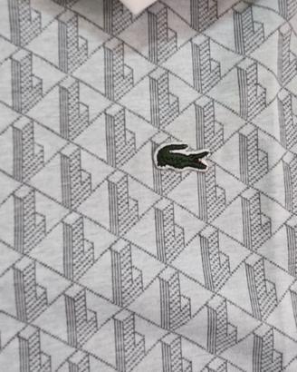 maglietta monogram lacoste