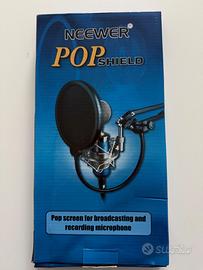 Filtro anti‑pop Neewer per microfono – mai usato