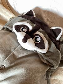 Pigiama procione kigurumi Sazac