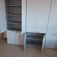 Armadio Ufficio 3 Moduli "Rovigo" - Grigio chiaro