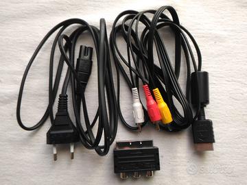 CAVO AV PLAYSTATION PS1 PS2 PS3 NUOVO ORIGINALE