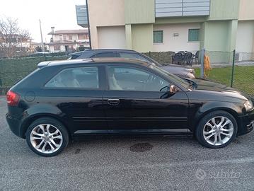 Audi A3 usato nera diesel 