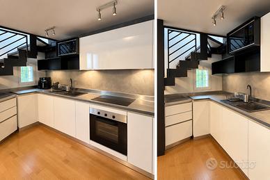 Cucina Moderna completa con elettrodomestici