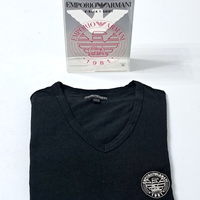 T-SHIRT UOMO *EMPORIO ARMANI_COTONE STRETCH A V