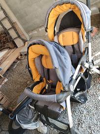 passeggino gemellare 