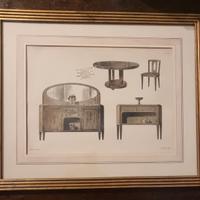 coppia di stampe francesi