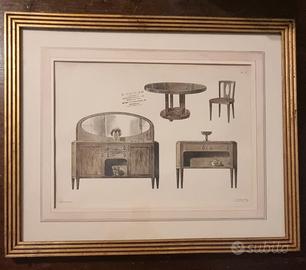 coppia di stampe francesi