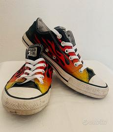 Sneaker Converse Chuck Taylor All Star Flame tg.40