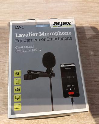 Microfono lavalier LV1 AYEX